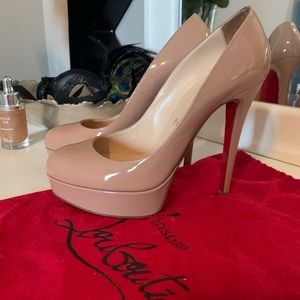 Authentic Nude Louboutin Bianca Pump